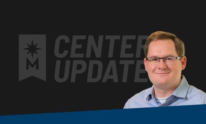 Center update banner